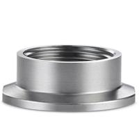 fb-1001 Rosemount, 1408H Series 1  in Hygienic Adapter for Use with Rosemount 1408H, CRN, EHEDG, FDA Standard
