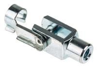 312-0236 RS PRO Steel M8 x 1.25 Clevis, 42mm x 16mm