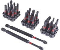 ttbs53 Teng Tools Bits set 53 Pieces, Hexagon, Phillips, Slotted, Torx