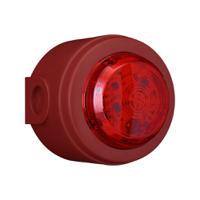 811020full-0081 Eaton Series Red Flashing Beacon, 9 → 60 V dc, Surface Mount, LED Bulb, IP65