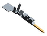 1903117-2 TE Connectivity Dynamic 1000 Series Male Crimp Terminal, 28AWG Min, 22AWG Max