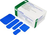 787-3580 RS PRO Blue First Aid Bandages Plaster, 100 Per Package