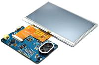 vm810c50a-d Bridgetek VM810C50A-D, FT810 EVE Credit Card 5in LCD Display Development Module for FT810