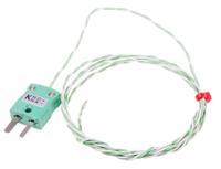 123-6320 RS PRO Type K Exposed Junction Thermocouple 1m Length, 7/0.2mm Diameter → +250°C