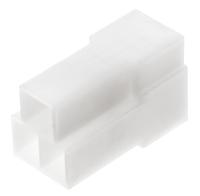 180940-0 TE Connectivity, AMP FASTIN-FASTON 3 Way Nylon 66 Crimp Terminal Housing, 6.35mm Tab Size, Natural