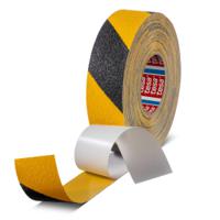 60954-00000-02 Tesa 60954 Black, Yellow PVC Film 18m Adhesive Anti-slip Tape, 1.365mm Thickness