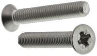 797-6355 RS PRO Pozidriv M5 Countersunk A2 304 Stainless Steel Machine Screws DIN 965Z x 30.0mm