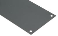 534-8975 Aluminium Screw Mounted Push Plate, 300 x 75mm