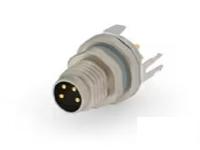 t4040034041-000 TE Connectivity Circular Connector, 4 Contacts, Panel, M8 Connector, Plug, Male, IP67, T4 Series