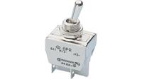 641h3 APEM Toggle Switch, Panel Mount, On-Off, DPST, Blade Terminal, 250V