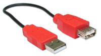 286-3291 RS PRO USB 2.0, Male USB A to Female USB A, 22.5cm