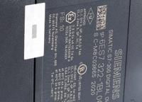 6es7322-1bl00-0aa0 Siemens SIMATIC S7-300 Series PLC I/O Module 32 Outputs 500 mA 20.4 → 28.8 V dc, 125 x 40 x 120 mm