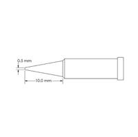gt4-cn0005s Metcal GT4-CN0005S 0.5 x 10 mm Conical Soldering Iron Tip for use with Soldering Iron