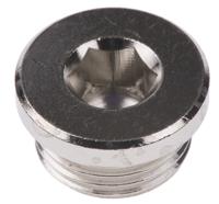 0919-00-21 Legris G 1/2 Brass Corrosion Resistant Plug