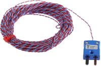 847-9754 RS PRO Type T Exposed Junction Thermocouple 10m Length, 1/0.3mm Diameter → +250°C