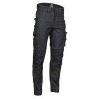 1250-38 Nine worths DORNIER Men's Black 2% Elastane, 98% Cotton, Size 38 Waist Size 78 cm W 110.5cm L