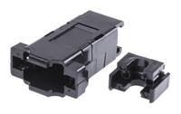 f1069-1e-1731140263 FCT from Molex F1069 Series ABS D Sub Backshell, 9 Way