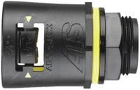 7tca296170r0105-at16m16ably Adaptaflex Straight, Conduit Fitting, 16mm Nominal Size, M16, Nylon 66, Black IP66, IP67, IP68, IP69K rating