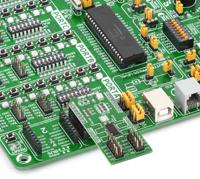 mikroe-1898 MikroElektronika PWM Click PWM Controller for PCA9685PW for Robots, Servo Motors, LED Drivers