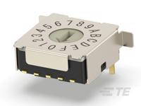 mrssh4dr16smgwtr TE Connectivity 16 Way Surface Mount DIP Switch 16P, Screwdriver Actuator