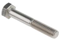 508-0922 RS PRO Stainless Steel, Hex Bolt, M8 x 50mm