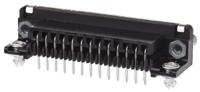 5747846-6 TE Connectivity Amplimite HD-20 25 Way Right Angle Through Hole D-sub Connector Socket, 2.75mm Pitch, with 4-40 UNC