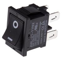a8l-21-11n2 Omron DPST, On-Off Rocker Switch Panel
