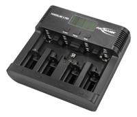1001-0018-uk-520 Ansmann Powerline 5 Pro Battery Charger For NiCd, NiMH 9V, AA, AAA, C, D 4 Cell with AUS, EU, UK, USA plug