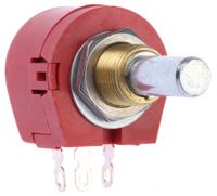 tw1103ka TE Connectivity TW 10kΩ Rotary Potentiometer 1-Gang Panel Mount, TW1103KA