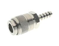187-8768 RS PRO Brass Male Quick Air Coupling, 4mm Hose Barb