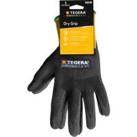 8801r-9 Tegera TEGERA Yellow, Black Spandex, Nylon Spandex, Nylon Work Gloves, Size 9, Nitrile, Polyurethane Coating