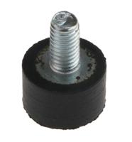 126-4923 RS PRO M3 Anti Vibration Mount, Male Buffer Foot with 5.5kg Compression Load