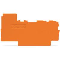 2002-7292 WAGO TOPJOB S Series End and Intermediate Plate for Use with DIN Rail Terminal Block