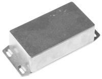 1590n1fl Hammond 1590 Series Natural Die Cast Aluminium Enclosure, IP54, Flanged, Natural Lid, 121.1 x 66 x 35.3mm