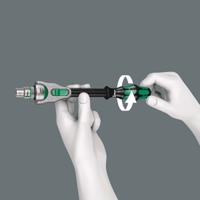 05051045001 Wera 26-Piece Metric 1/4 in Standard Socket/Bit Set with Ratchet, 6 point; Hex Bit; Phillips Bit; Pozidriv Bit; Slotted