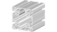 264-7852 RS PRO Silver Aluminium, Anodized Profile Strut, 90 x 90 mm, 10mm Groove, 3m Length
