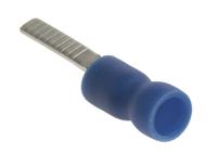 178-7251 RS PRO Insulated Crimp Blade Terminal 13mm Blade Length, 1.5mm² to 2.5mm², 16AWG to 14AWG, Blue