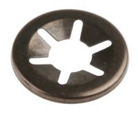172-357 RS PRO Enamelled Steel Open Push-On Fastener for 6mm Shaft