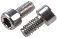 124-7371 RS PRO Stainless Steel Hex Socket Cap Screw, DIN 912, M8 x 12mm