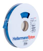 556-26502-ttagmc15bex65s-pomet-bu HellermannTyton TTAGMC Blue White Print Cable Labels, 65mm Width, 15mm Height, 190 Qty