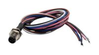 rnd-205-01122 RND Connector, 6 Contacts, Panel, M8 Connector, Plug, Male, IP67, RND 205 Series