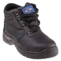 790-3981 Rockfall Black Steel Toe Capped Men's Safety Boots, UK 6, EU 39