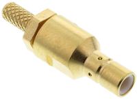 r114239000w Radiall, Jack Cable Mount SMB Connector, 50Ω, Crimp Termination, Straight Body