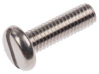 526-956 RS PRO Slot M3 Pan A2 304 Stainless Steel Machine Screws DIN 85 x 10.0mm