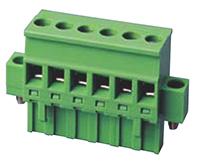 874-4812 RS PRO, 5.08mm Pitch, 4 Way, , Pluggable Terminal Block, Plug, Through Hole, Screw Termination