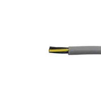 470077yy-ge033 Alpha Wire Pro-Met Control Cable, 7 Cores 0.75 mm², Unscreened, 100 m, Grey Polyvinyl Chloride Sheath