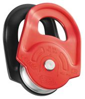 p50a Petzl Rope Pulley, 7mm min rope diameter, 13mm max rope diameter, 8kN max working load