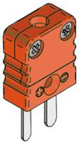 370-6717 RS PRO Miniature Thermocouple Connector for Use with Type S Thermocouple, RoHS Compliant Standard