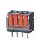 qt03asb83v0000g Amphenol Industrial QT03ASB83V0000G Series PCB Terminal Block, 3-Contact, 5mm Pitch, PCB Mount, 1-Row, Solder Pin