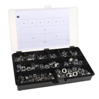 200-9807 RS PRO Stainless Steel Self Locking Nuts Box, 545 Pieces